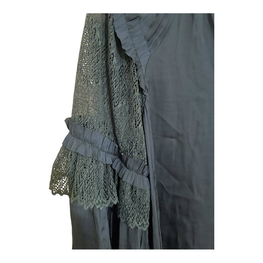 NWT Current Air Long Sleeve Split Neck Size Medium - Picture 6 of 12